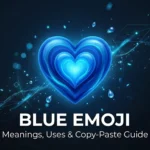 Blue Emoji