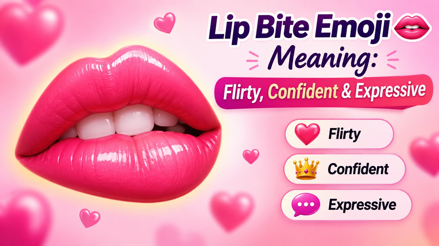 Lip Bite Emoji