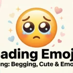 pleading emoji