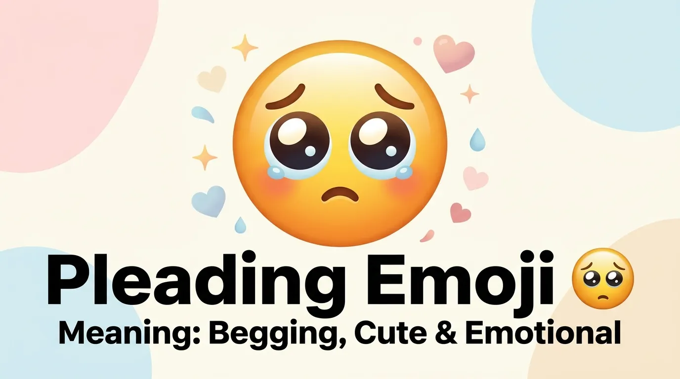 pleading emoji