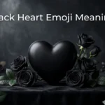 black heart emoji